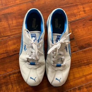 Women’s Puma White w/Blue Sneakers